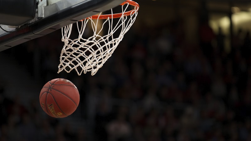 NBA季后赛篮球比赛现场高清直播画面